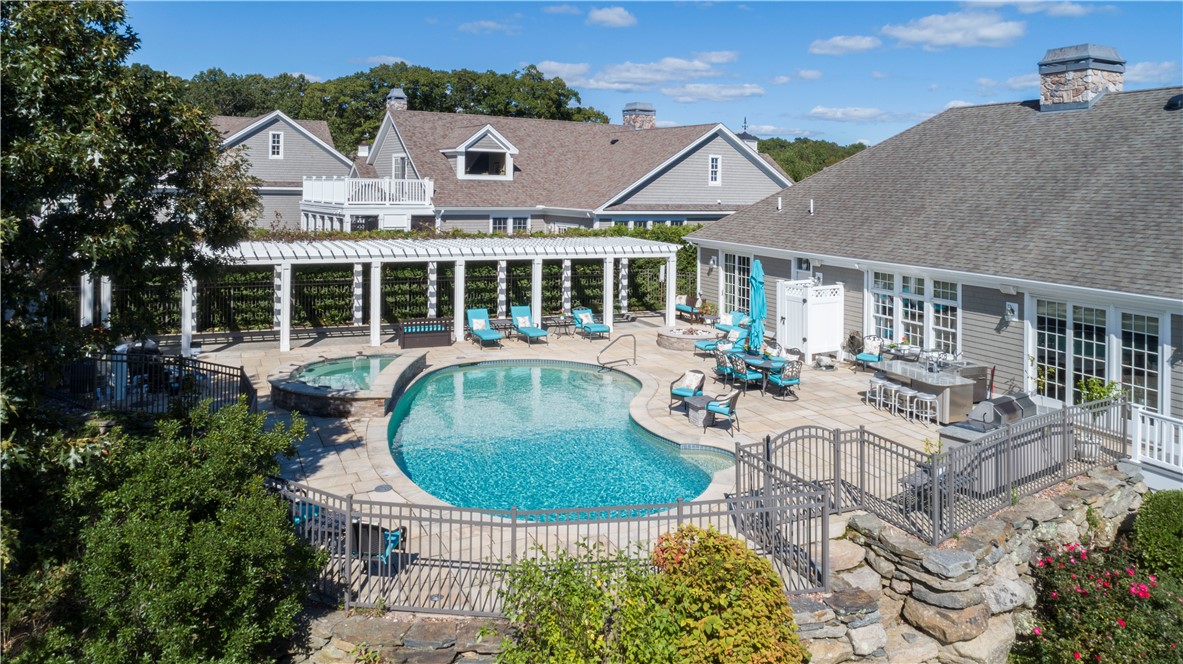 2 Kettle Cl Westerly, RI 02891 - Photo 5 of 49 Rear patio with heated salt water pool