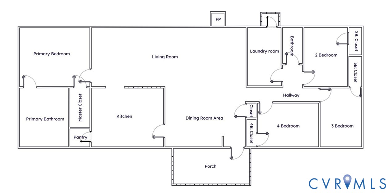 274 Frenchs Store Road Cumberland, VA 23040 - Photo 1 of 1 Floor plan