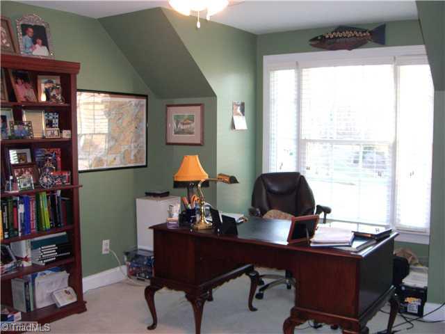 602 Stafford Pointe Court Oak Ridge, NC 27310 - Photo 12 of 16 4th Bedroom. Bedroom currently being used as Office
