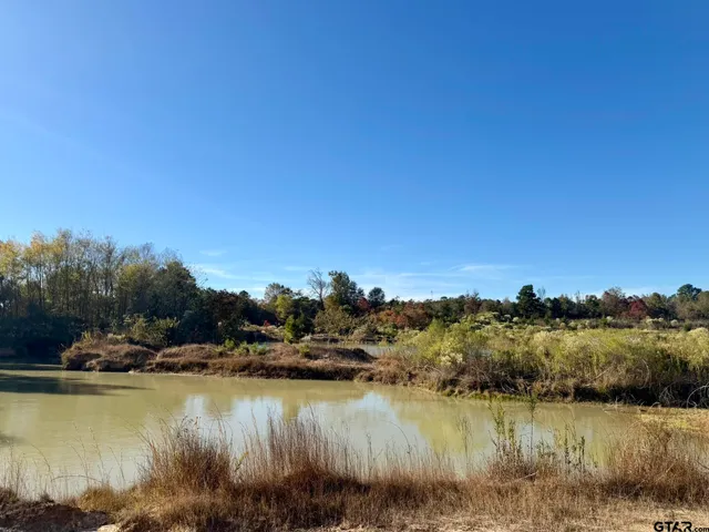 a view of lake and mountain
