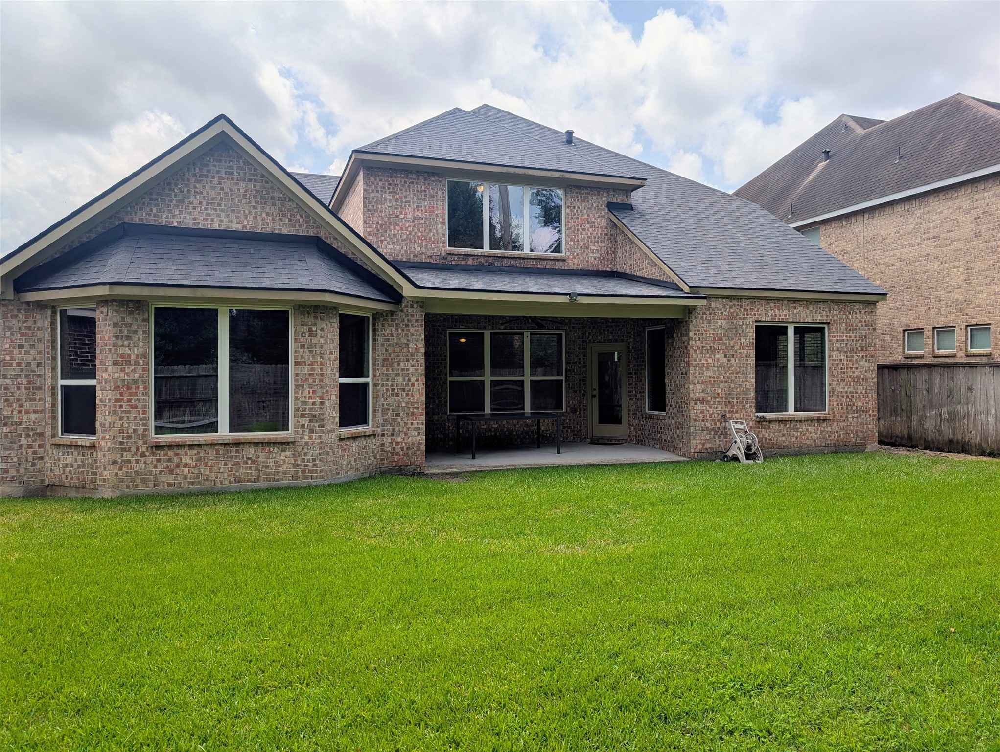 5002 Sawmill Terrace Lane Spring, TX 77389 - Photo 43 of 50 a view of a house with a garden