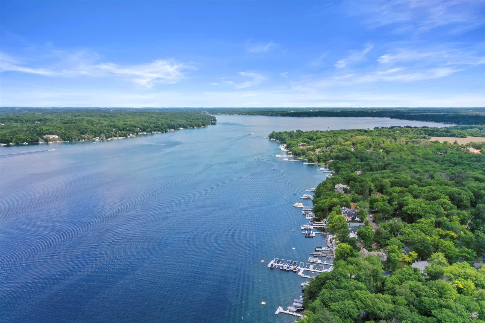 N1801 Birch Drive Linn, WI 53147 - Photo 25 of 33 an aerial view of a houses with a yard