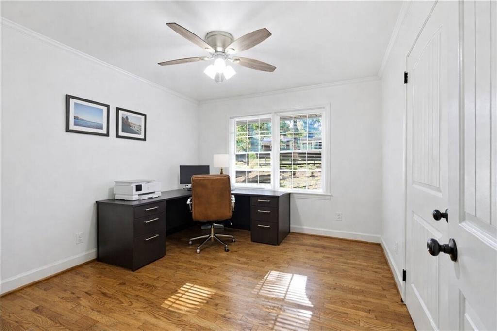 7 Thrushwood Road Northeast Rome, GA 30161 - Photo 22 of 37 a workspace with furniture and a window