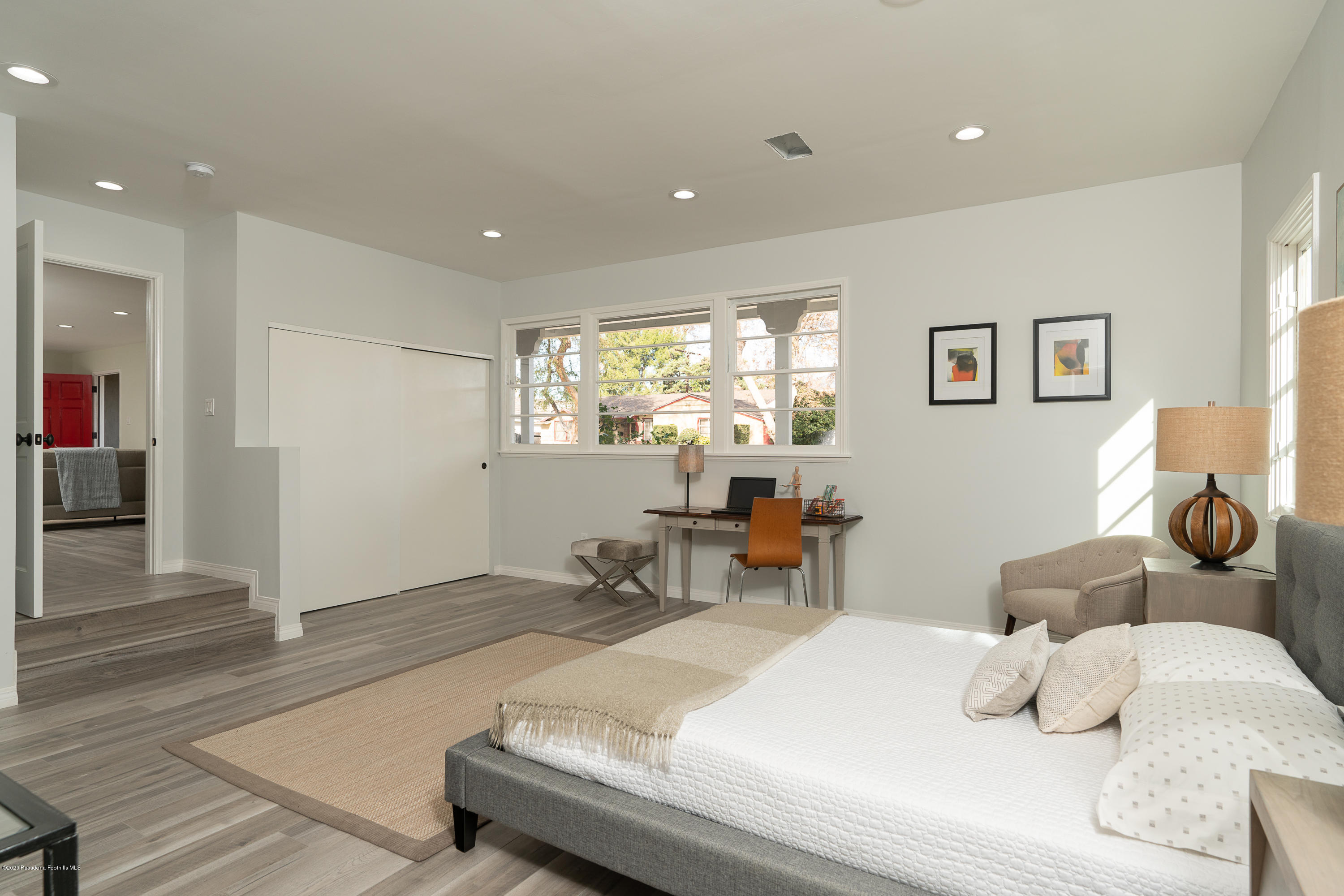 3248 George Circle Pasadena, CA 91107 - Photo 9 of 34 a bedroom with bed and window