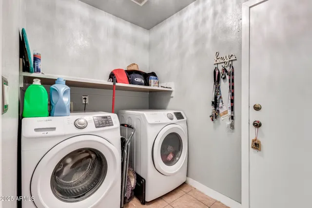 a kids room with toys and a baby crib