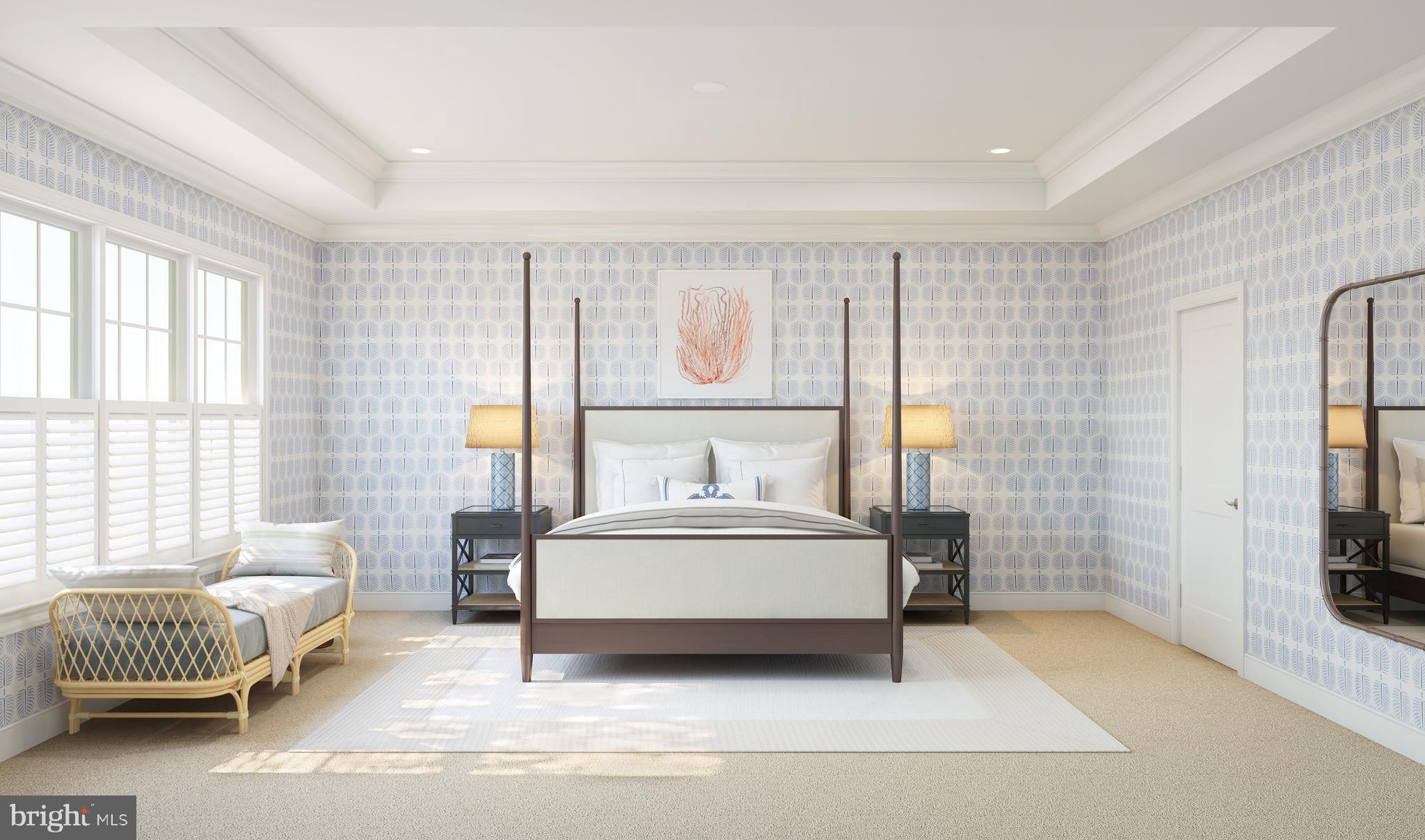 3704 Jordan Drive, Unit 3701 West Windsor, NJ 08550 - Photo 11 of 14 a spacious bedroom with a bed and a couch