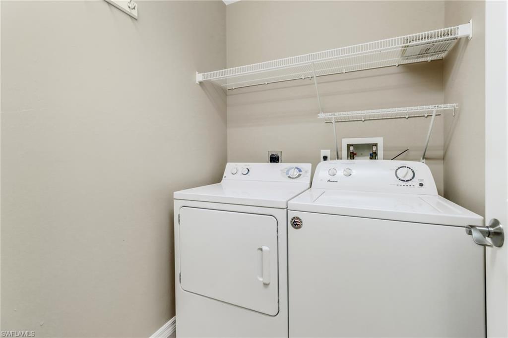 20000 Heatherstone Way, Unit 3 Estero, FL 33928 - Photo 29 of 44 a utility room with dryer and washer