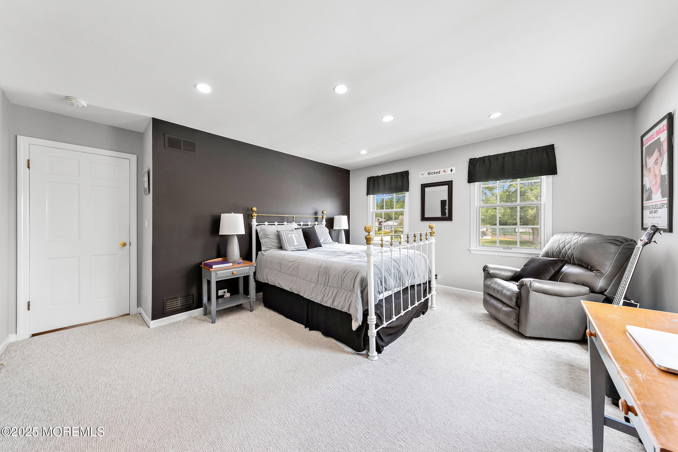 45 Wardell Avenue Rumson, NJ 07760 - Photo 29 of 57 a bedroom with a bed couch and window