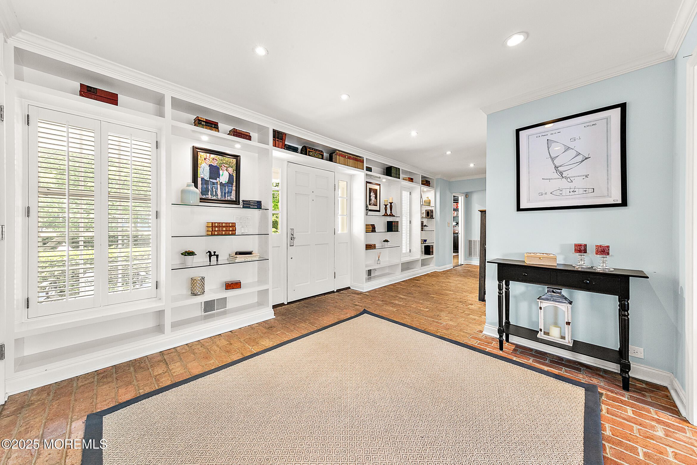 45 Wardell Avenue Rumson, NJ 07760 - Photo 5 of 57 a view of a livingroom with furniture and a flat screen tv