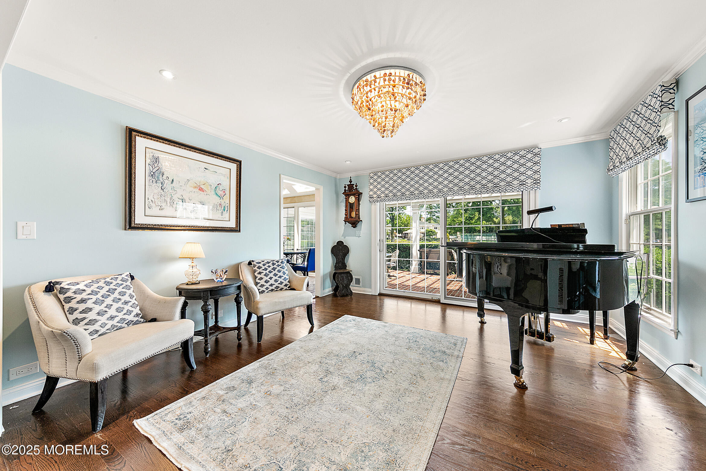 45 Wardell Avenue Rumson, NJ 07760 - Photo 6 of 57 a living room with furniture and a large window