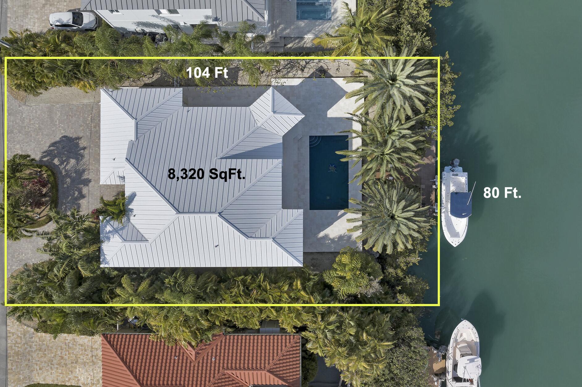 210 14th Street Key Colony Beach, FL 33051 - Photo 15 of 78 Boundary Aerial