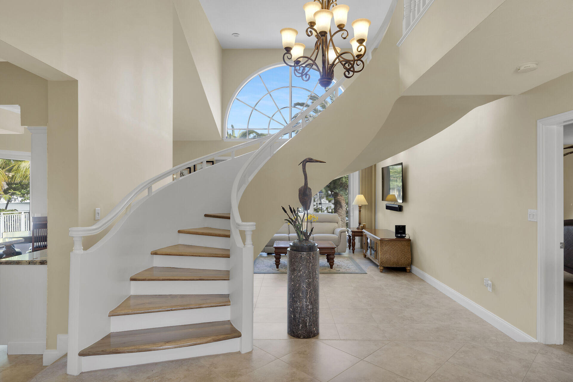 210 14th Street Key Colony Beach, FL 33051 - Photo 28 of 78 Spiral Staircase & Foyer