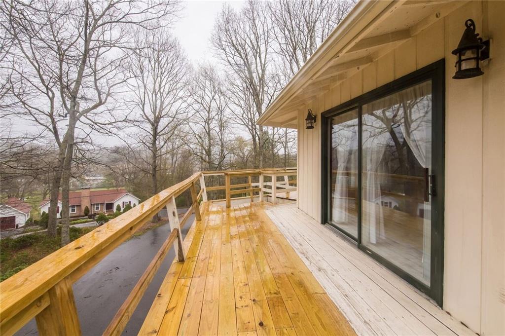 288 Rockledge Road Spruce Pine, NC 28777 - Photo 25 of 27 a view of balcony with staircase