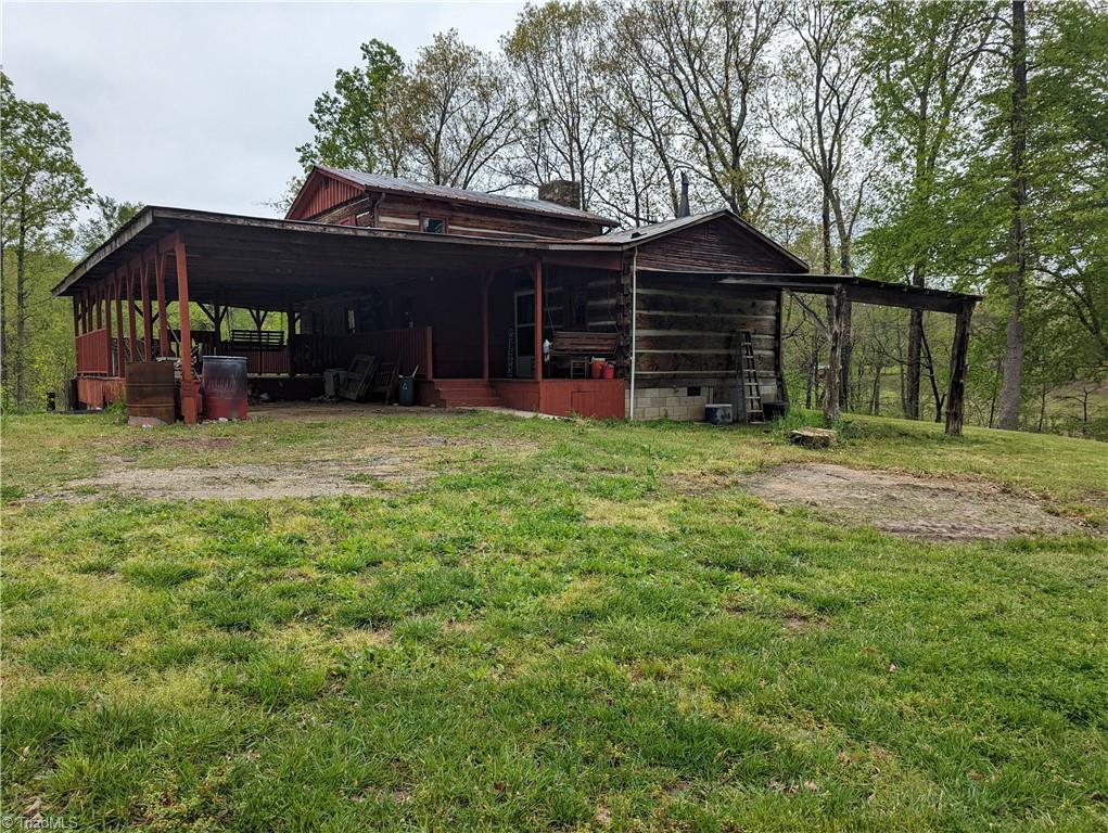 624 South Union Grove Road Lexington, NC 27295 - Photo 10 of 22 View from Back of House shows both carport spots