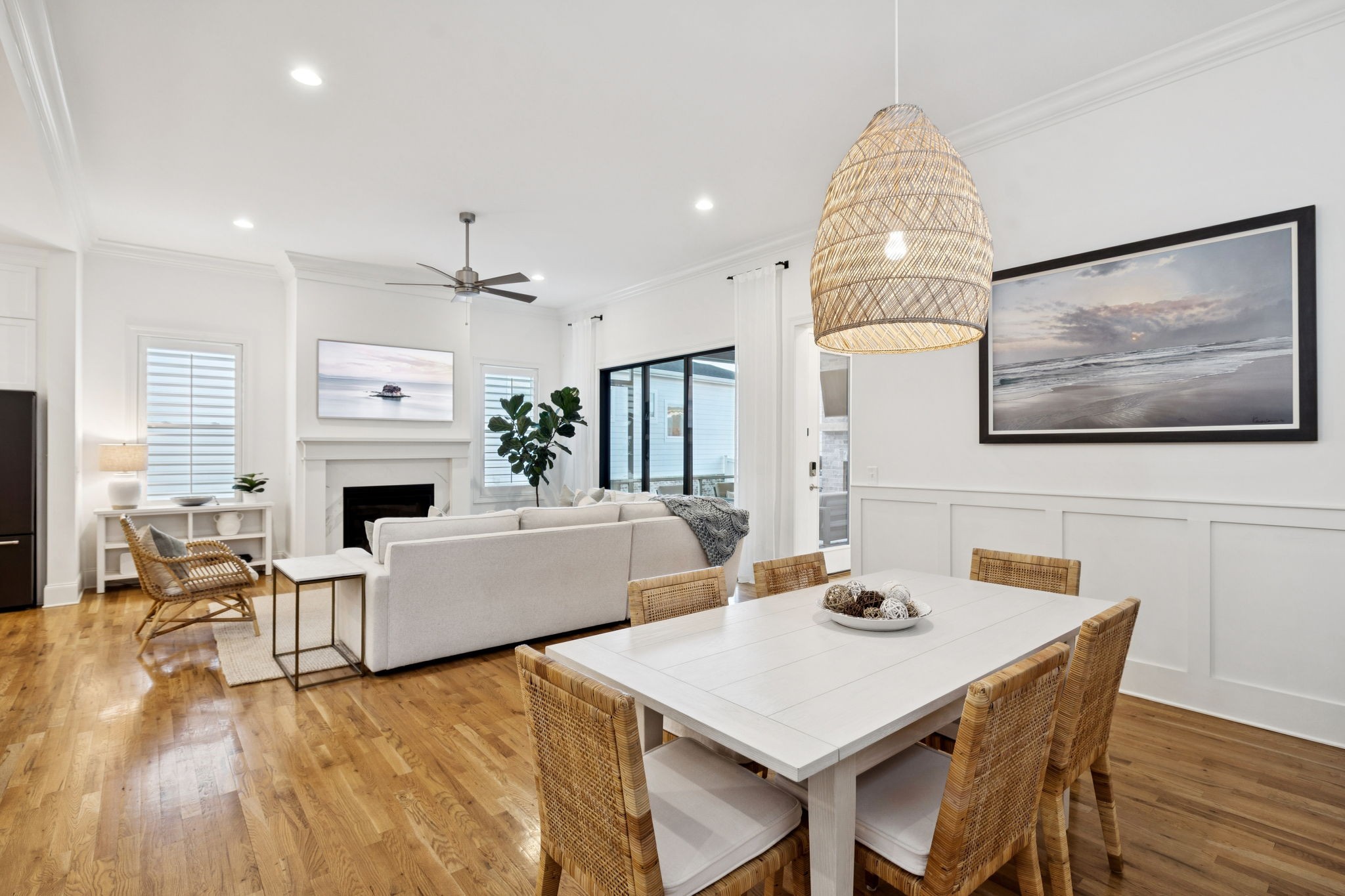 3091 Conar Street Franklin, TN 37064 - Photo 25 of 79 a living room with furniture a fireplace and a table