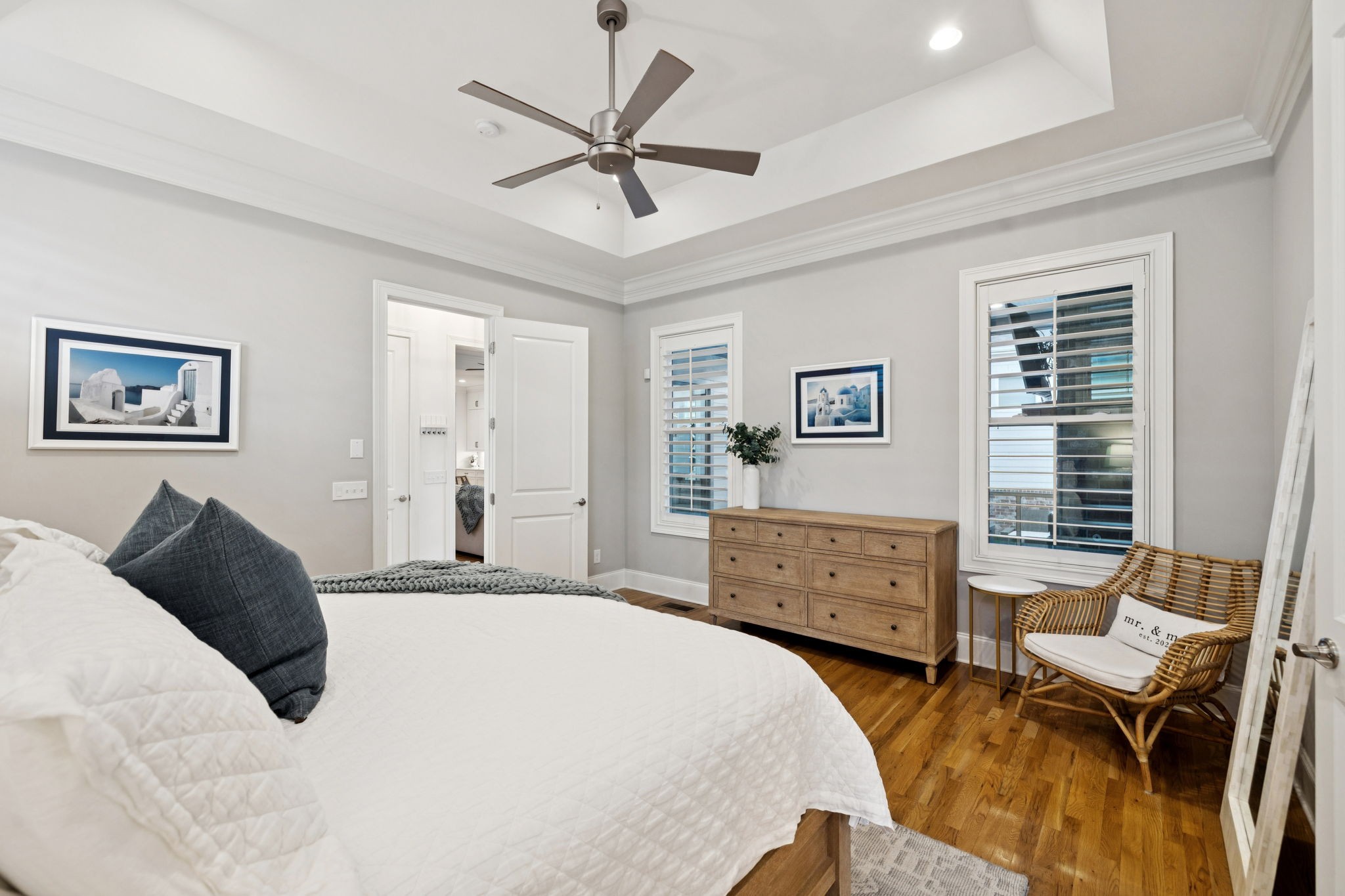 3091 Conar Street Franklin, TN 37064 - Photo 40 of 79 a bedroom with a bed and wooden floor