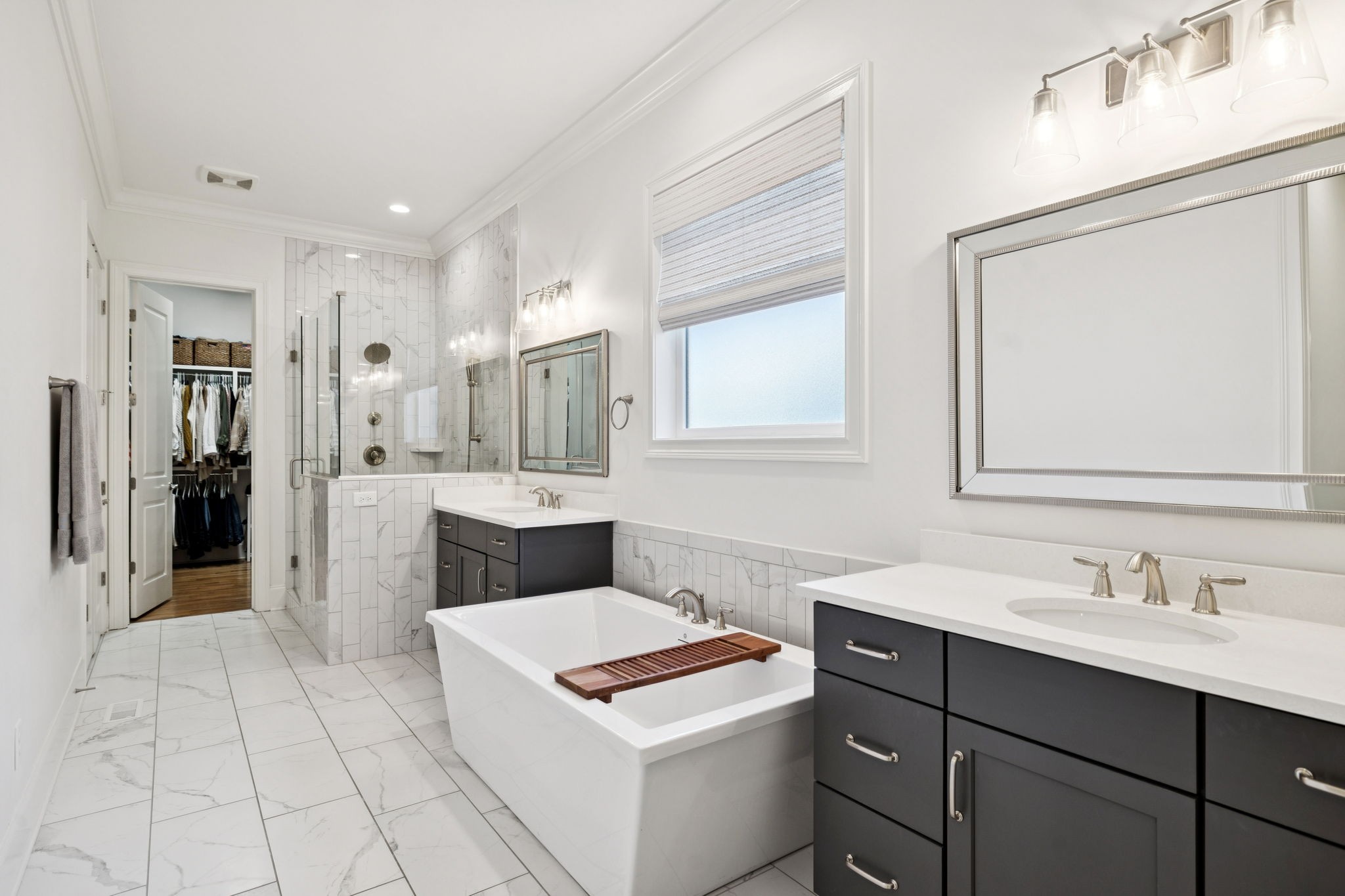 3091 Conar Street Franklin, TN 37064 - Photo 41 of 79 a bathroom with a sink mirror toilet and shower