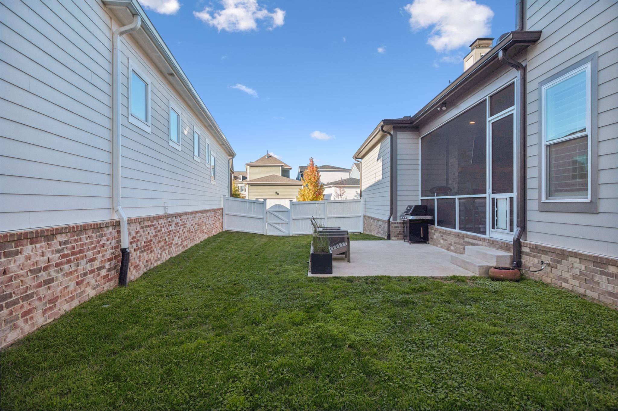 3091 Conar Street Franklin, TN 37064 - Photo 59 of 79 a view of a backyard with couches plants and large tree