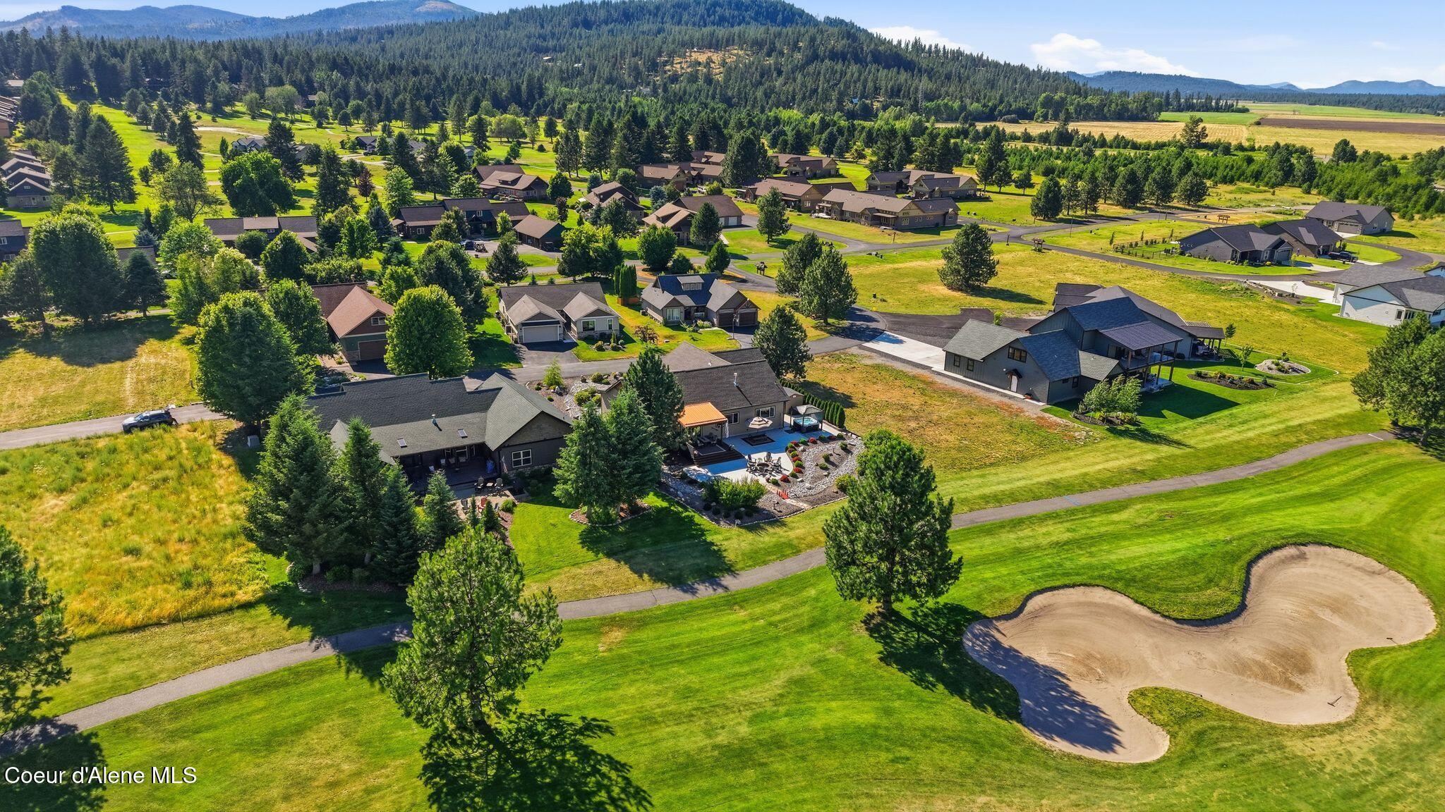 150 Links Road Blanchard, ID 83804 - Photo 61 of 73 Aerial Golf Course
