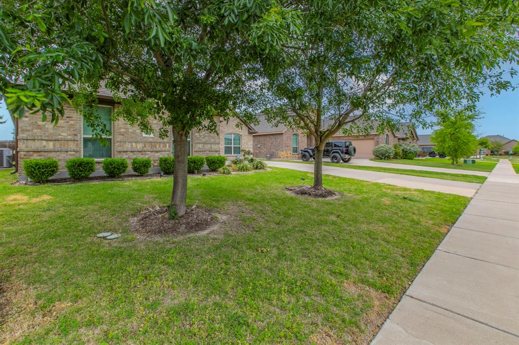 217 Watson Street Red Oak, TX 75154 - Photo 22 of 26 a house view with a garden