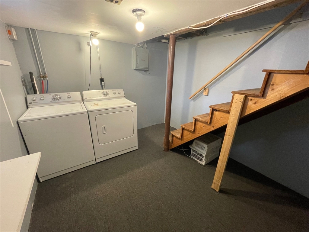 39 Franklin Street, Unit R Woburn, MA 01801 - Photo 18 of 18 a utility room with dryer and washer