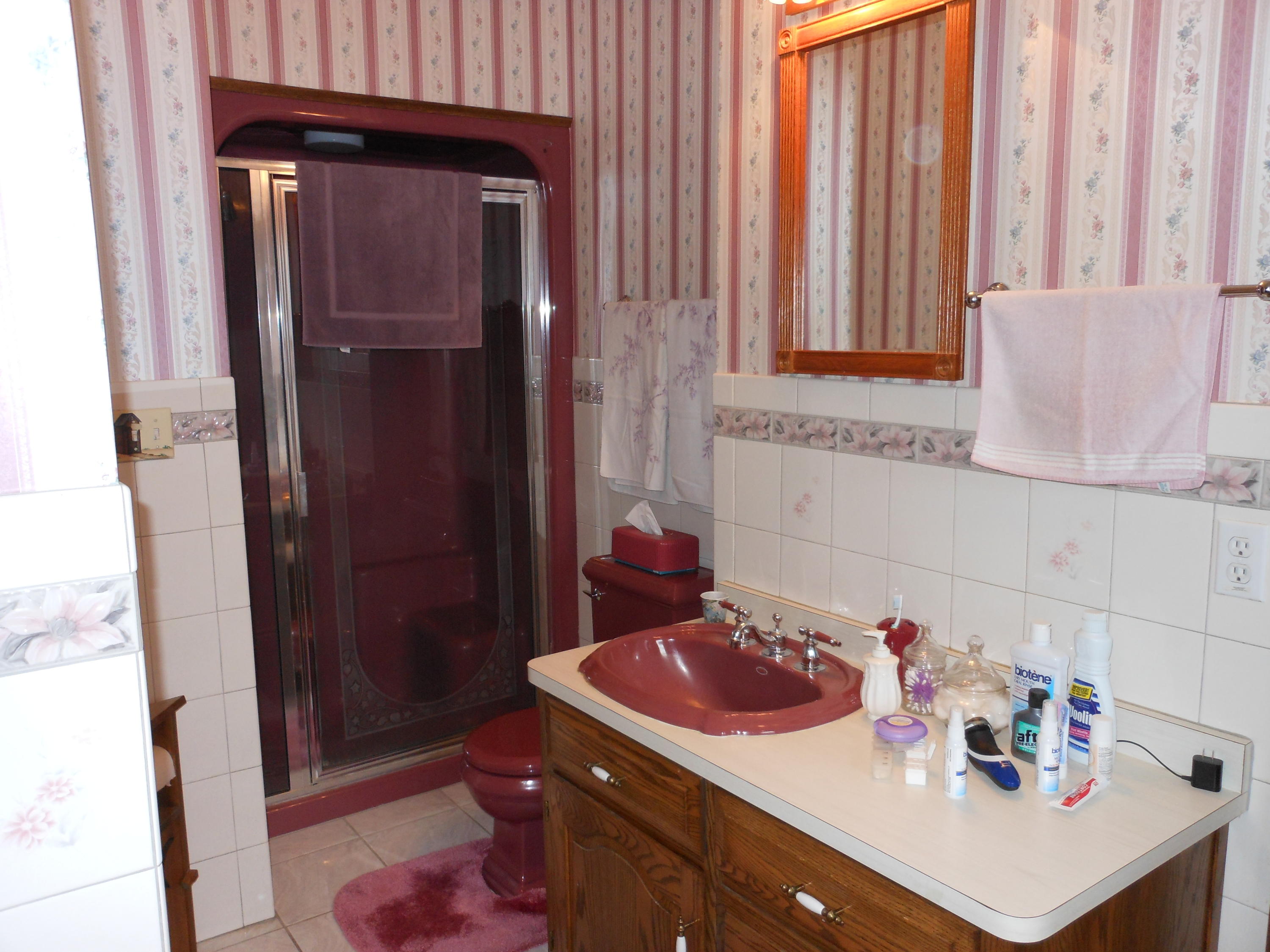 4019 Goodview Road Goodview, VA 24095 - Photo 29 of 47 a bathroom with a sink and a mirror