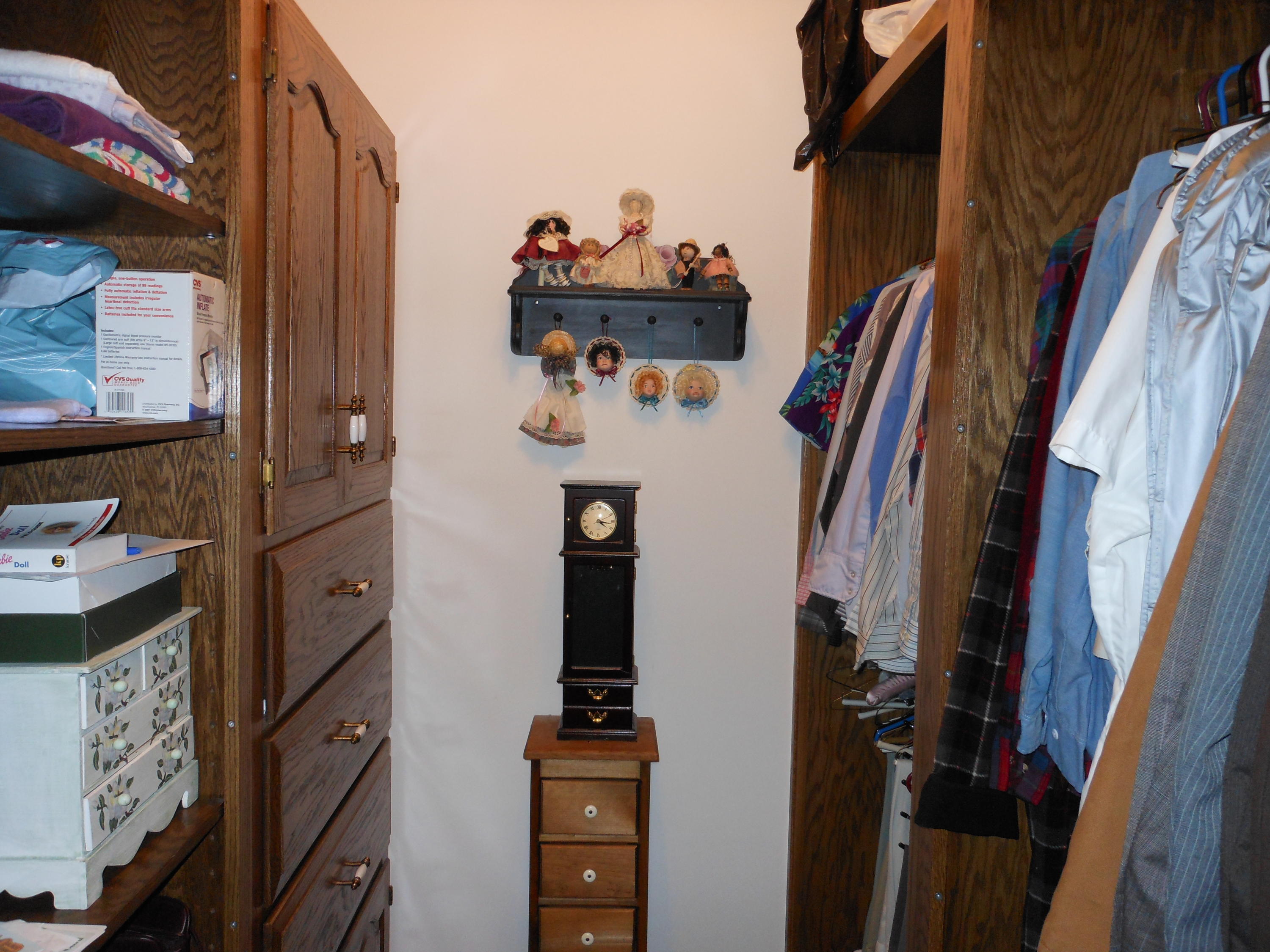 4019 Goodview Road Goodview, VA 24095 - Photo 32 of 47 a view of walk in closet with clothes and shoes