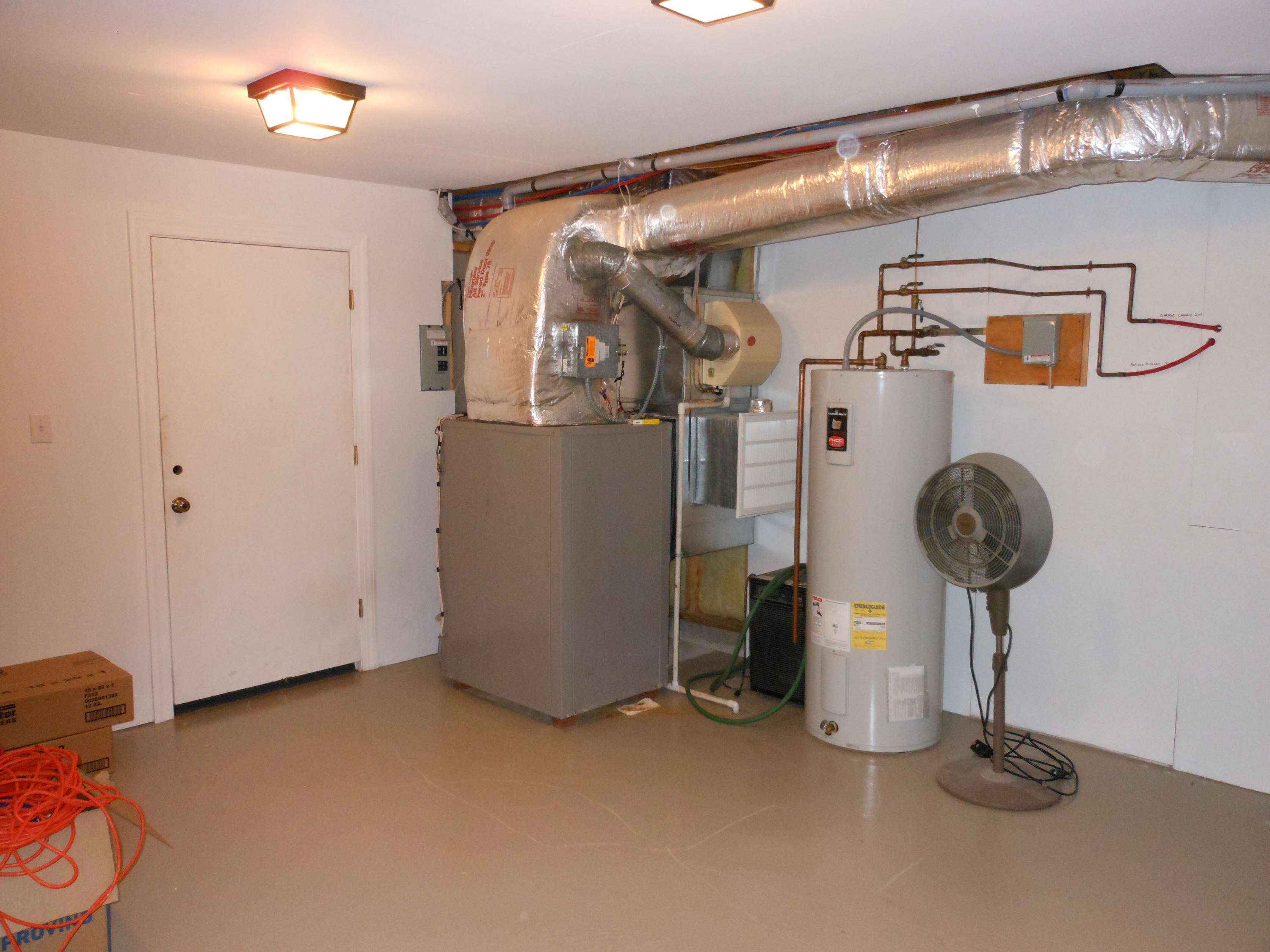 4019 Goodview Road Goodview, VA 24095 - Photo 45 of 47 a view of a storage & utility room with two washing machine