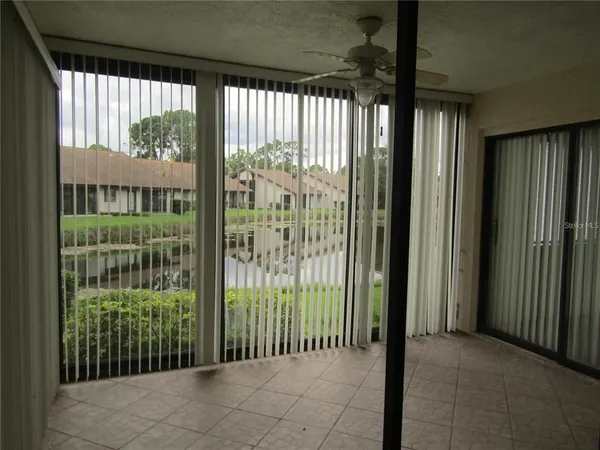 a view of a balcony