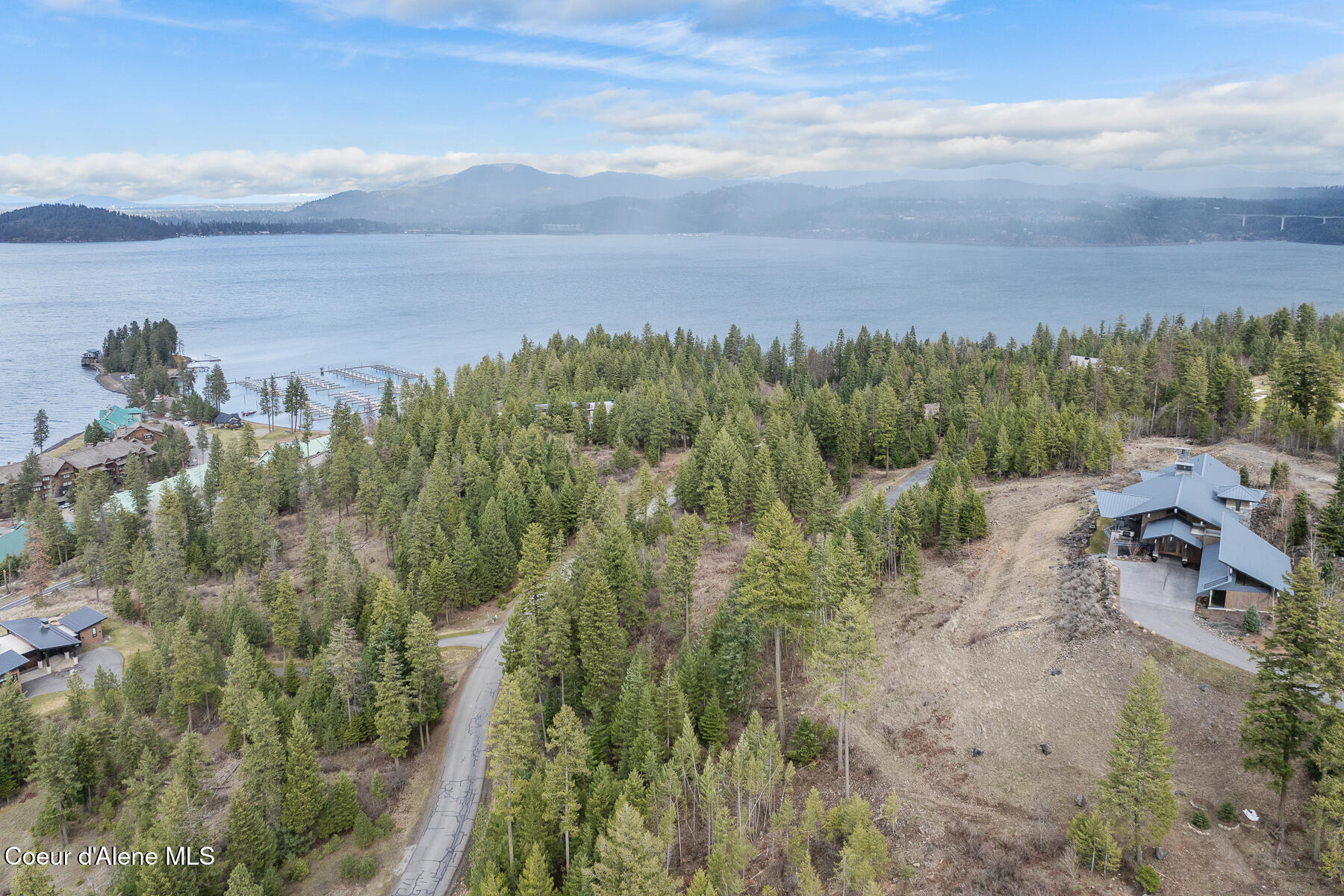 Lot 24 East Harrow Road Harrison, ID 83833 - Photo 10 of 19 Aerial_Lot24-8