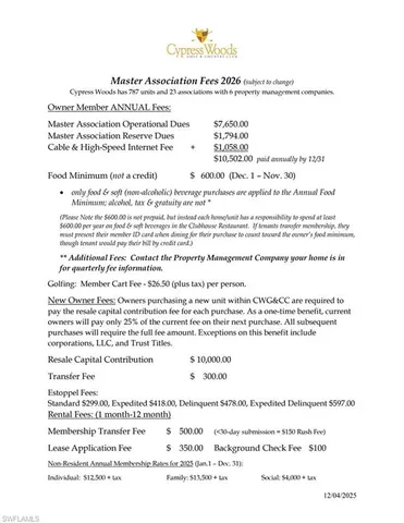 $5,500 | 2920 Cypress Trace Circle, Unit 204, Naples, FL 34119