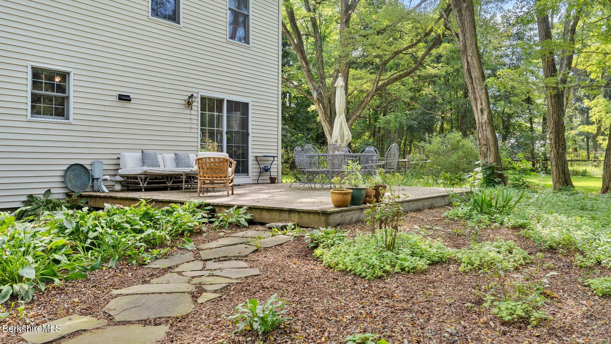 508 Polikoff Road Sheffield, MA 01222 - Photo 7 of 28 a front view of a house with garden