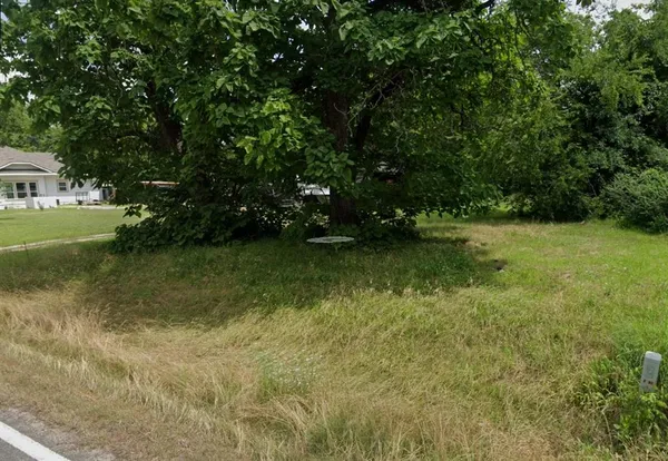 a view of yard with green space