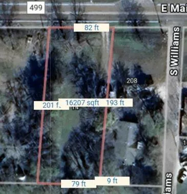 a view of a glass door of a house