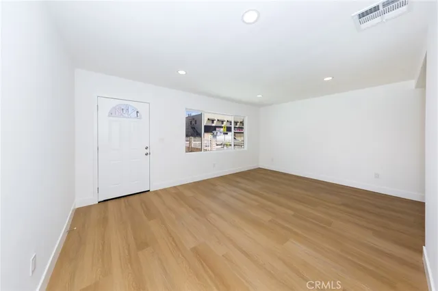 a view of empty room