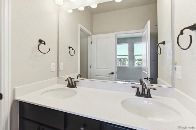 a close view of walk in closet