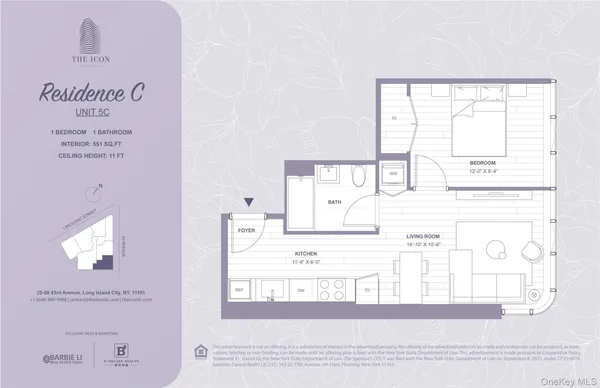 $958,000 | 25-08 43rd Street, Unit 5C | Astoria