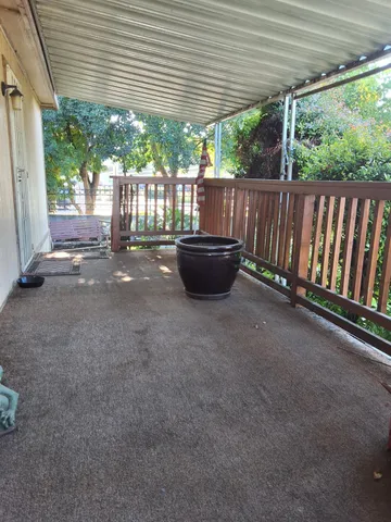 a view of outdoor space with porch