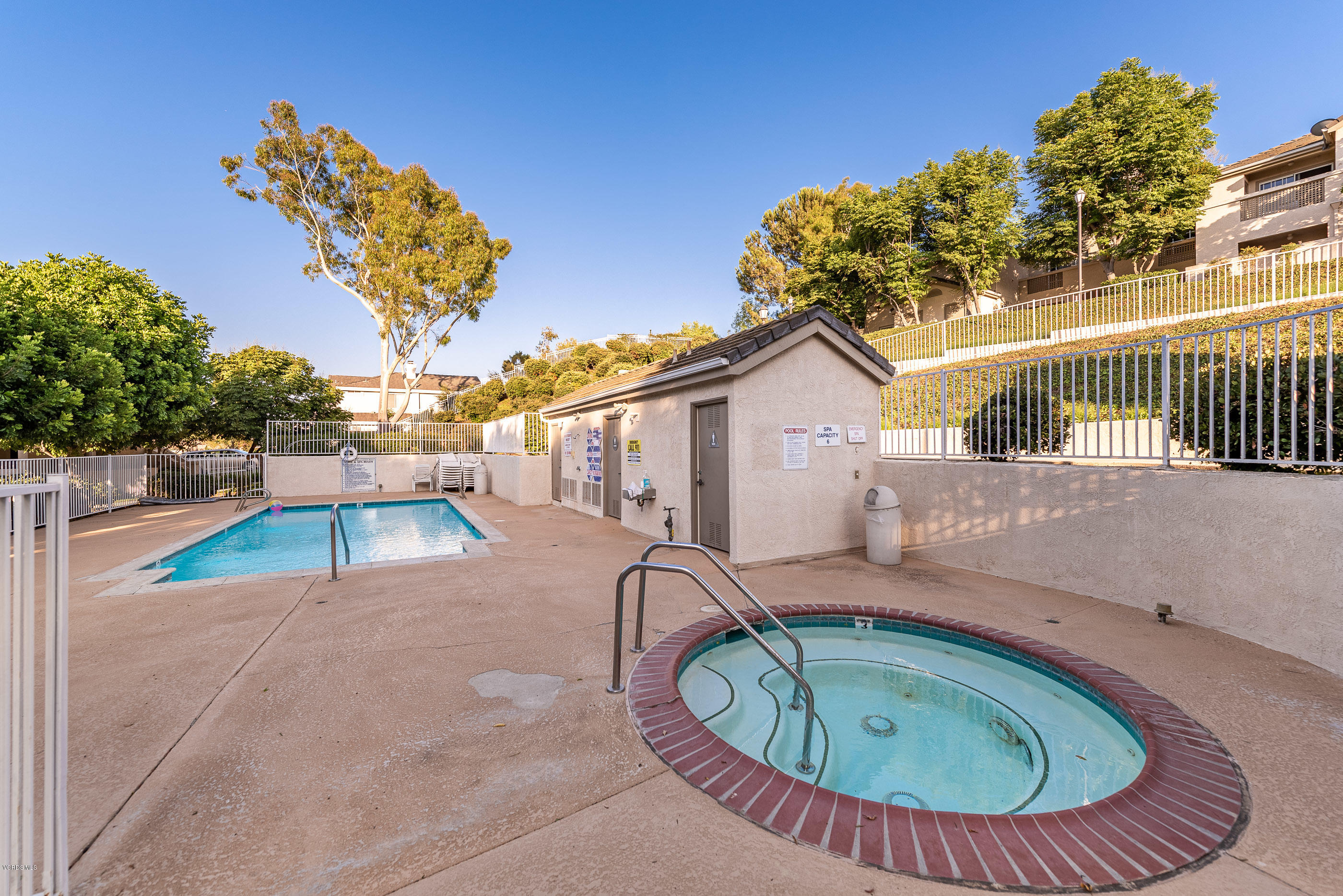 1007 Waltham Road, Unit C Simi Valley, CA 93065 - Photo 24 of 25 a view of a house with a swimming pool