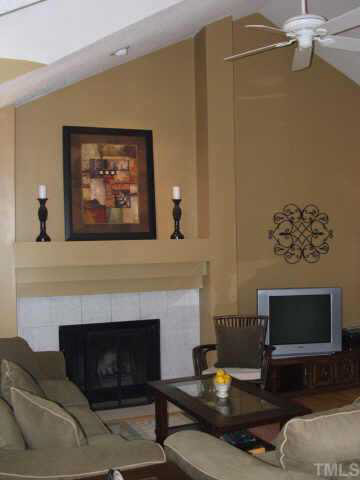 3613 Singleleaf Lane Raleigh, NC 27616 - Photo 3 of 10 *Vaulted Ceilings Add Space and Light to Your Living Area*Fireplace has Tile Surround and Modern Mantle* Other