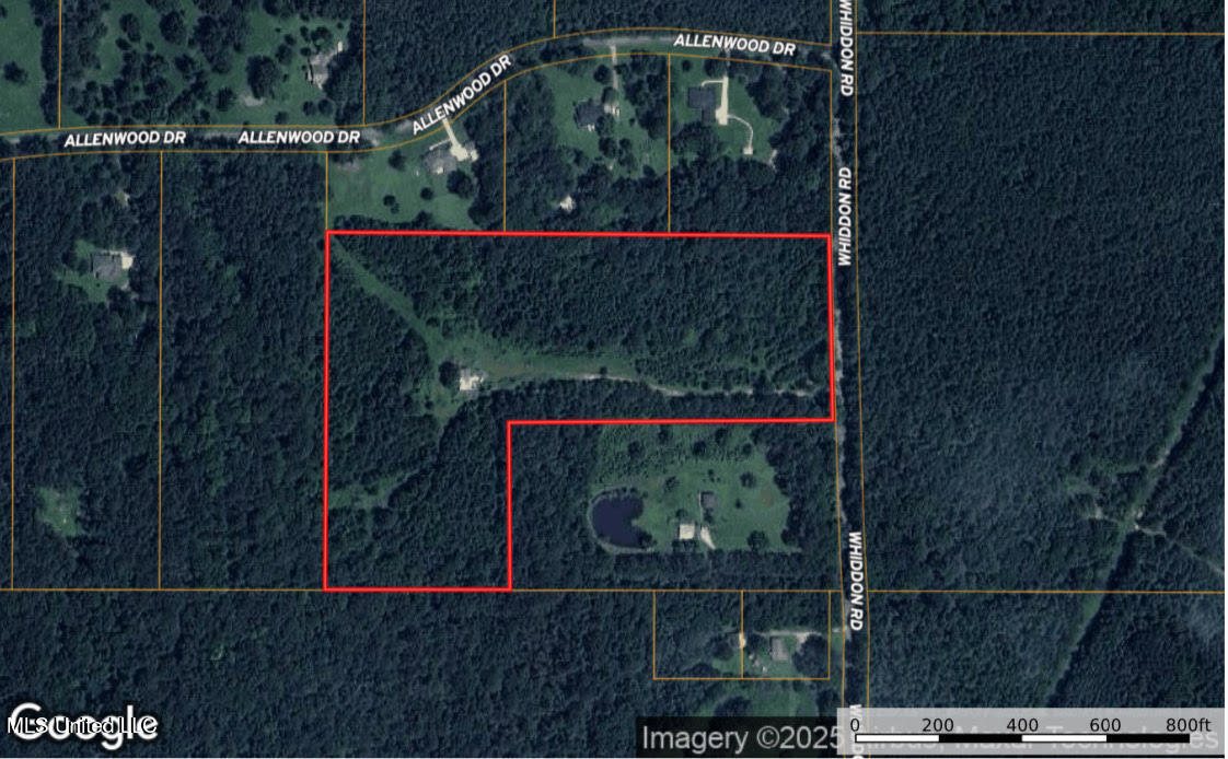 392 Whiddon Road Canton, MS 39046 - Photo 3 of 3 Aerial View of the Subject Property