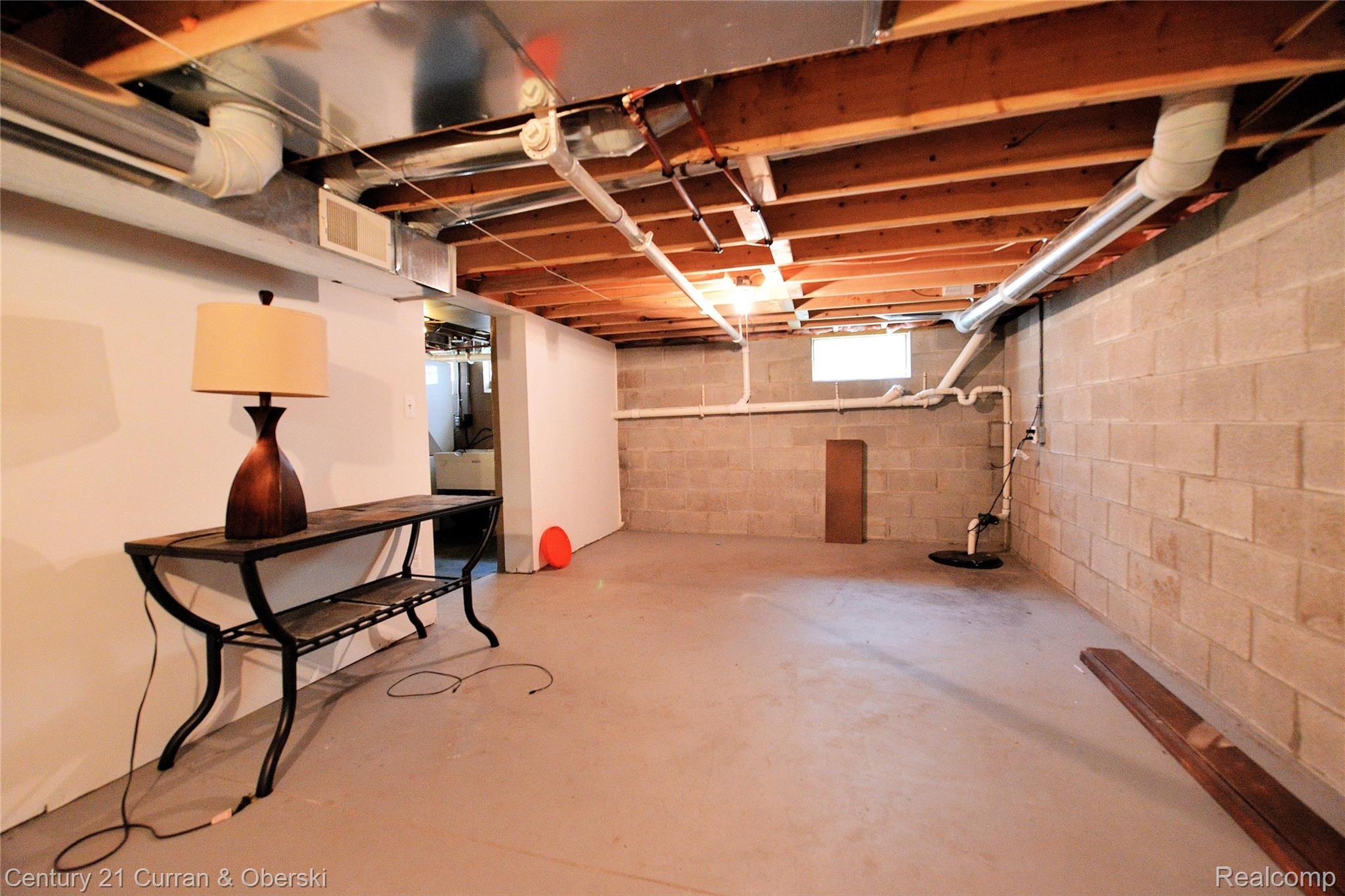35 Amherst Road Pleasant Ridge, MI 48069 - Photo 41 of 57 Basement - newer foundation under expanded addition