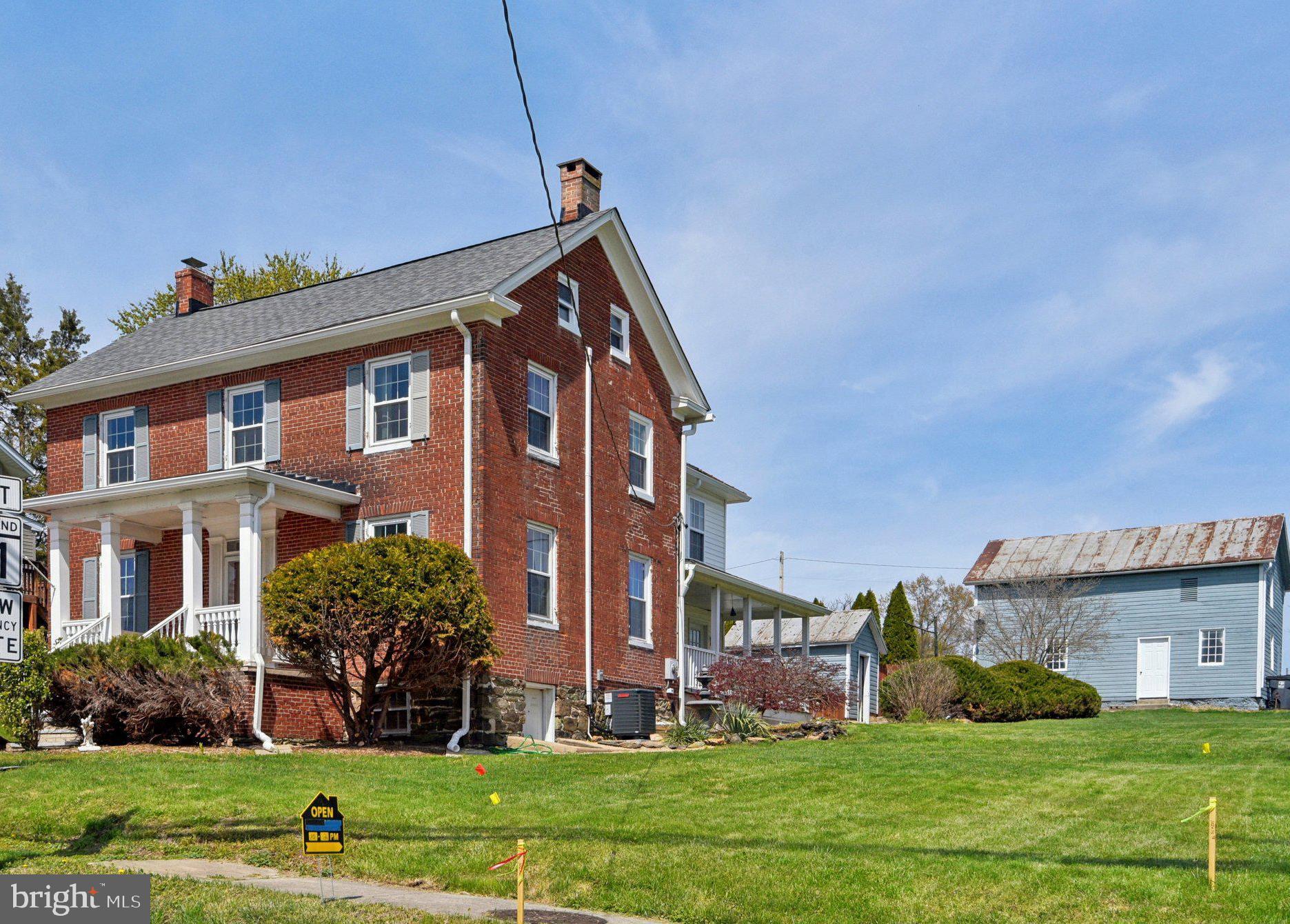 414 High Street New Windsor, MD 21776 - Photo 1 of 51 Front right with outbuildings incl garage