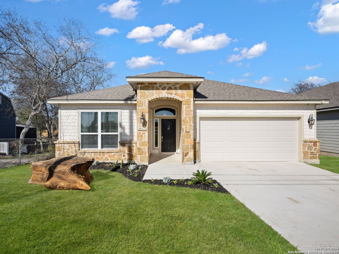 14681 Main Street Lytle, TX 78052 - Photo 2 of 33 a view of backyard with furniture and a large window