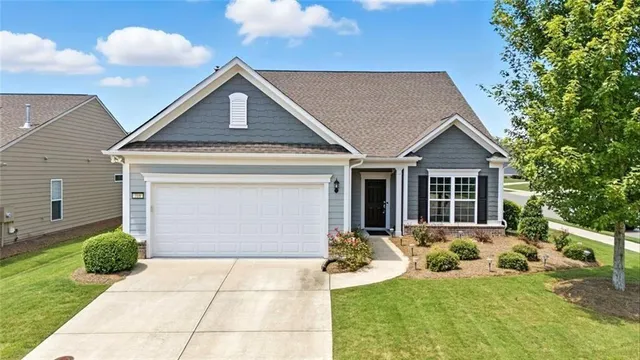a house with a outdoor space