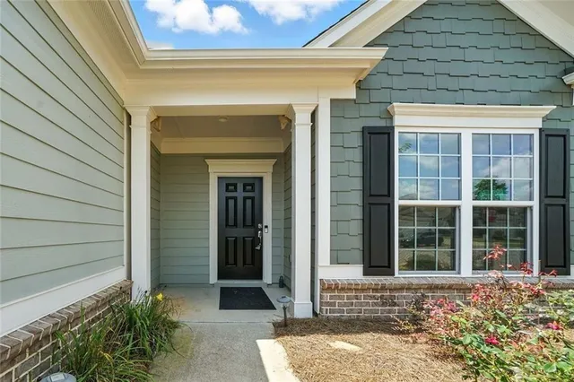 a view of a kitchen cabinets and wooden floor