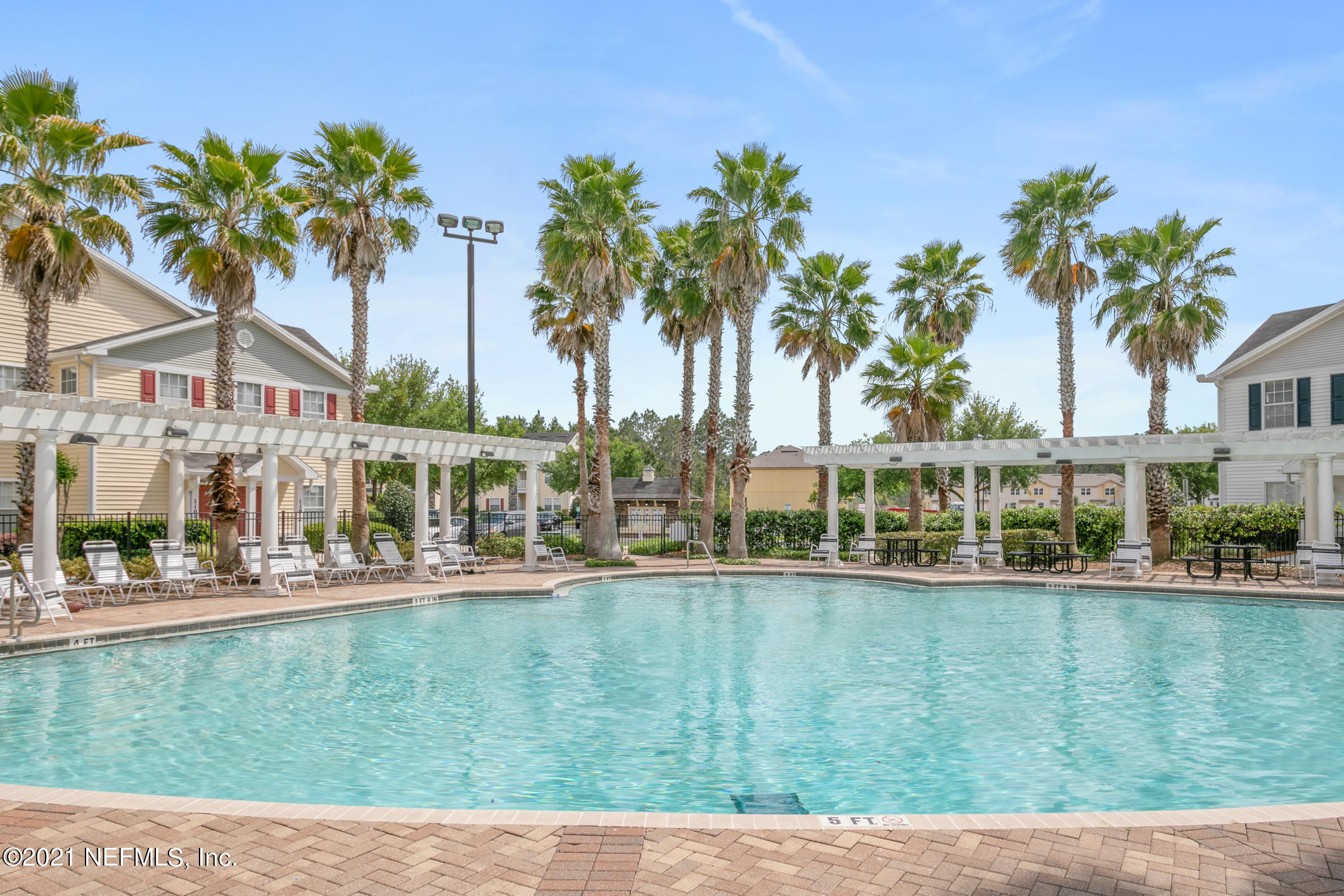 575 Oakleaf Plantation Parkway, Unit 208 Orange Park, FL 32065 - Photo 14 of 22 Jennings Point Pool Amenity