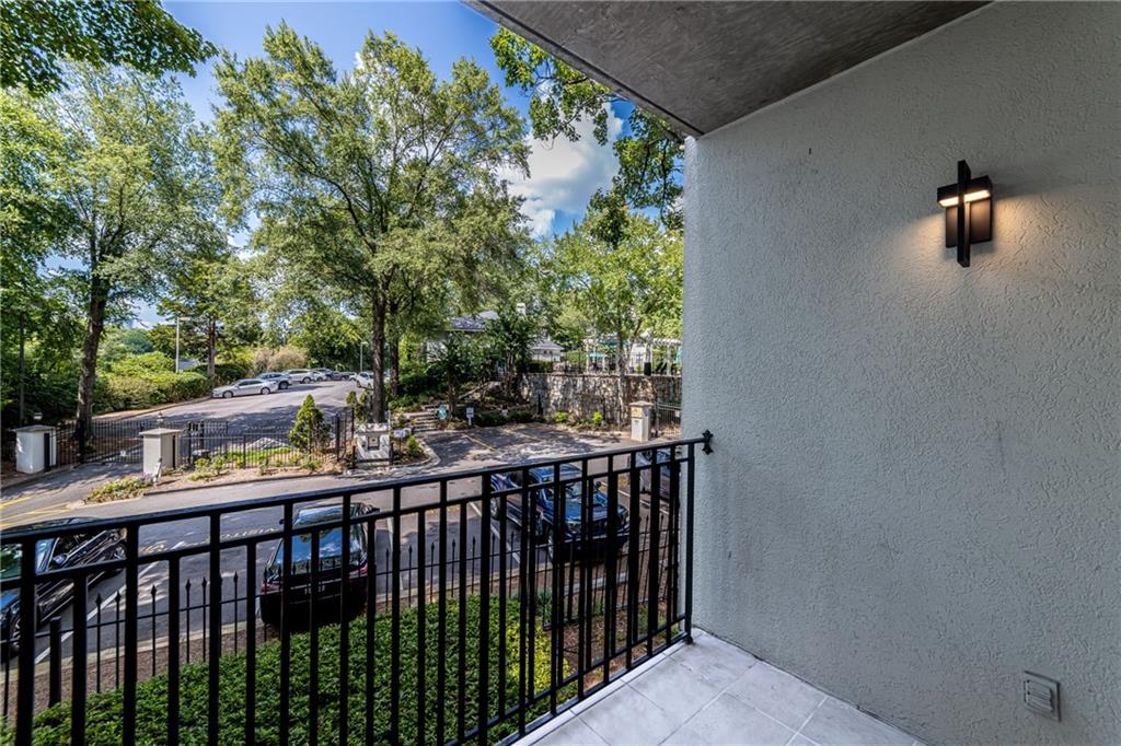 970 Sidney Marcus Boulevard Northeast, Unit 1204 Atlanta, GA 30324 - Photo 31 of 60 a view of city from a balcony