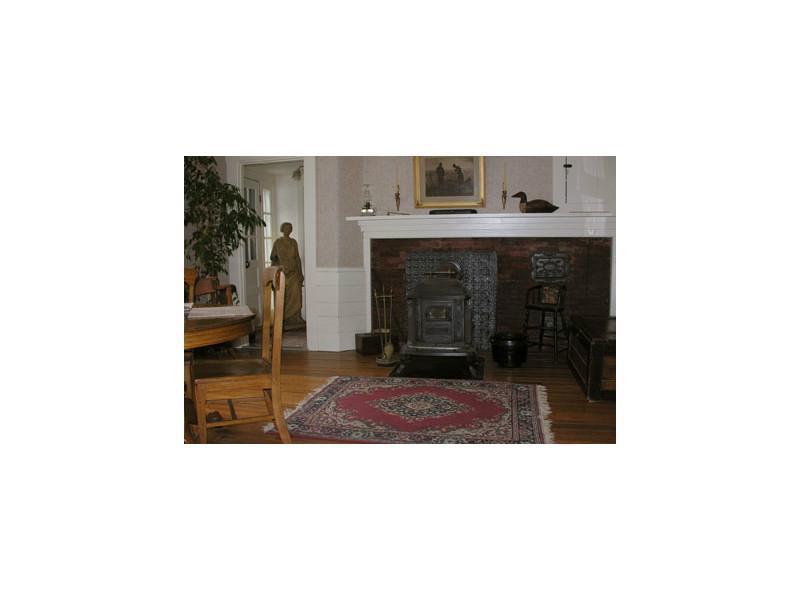 181 True Hill Road Strong, ME 04983 - Photo 10 of 25 Dining room with pretty fireplace...