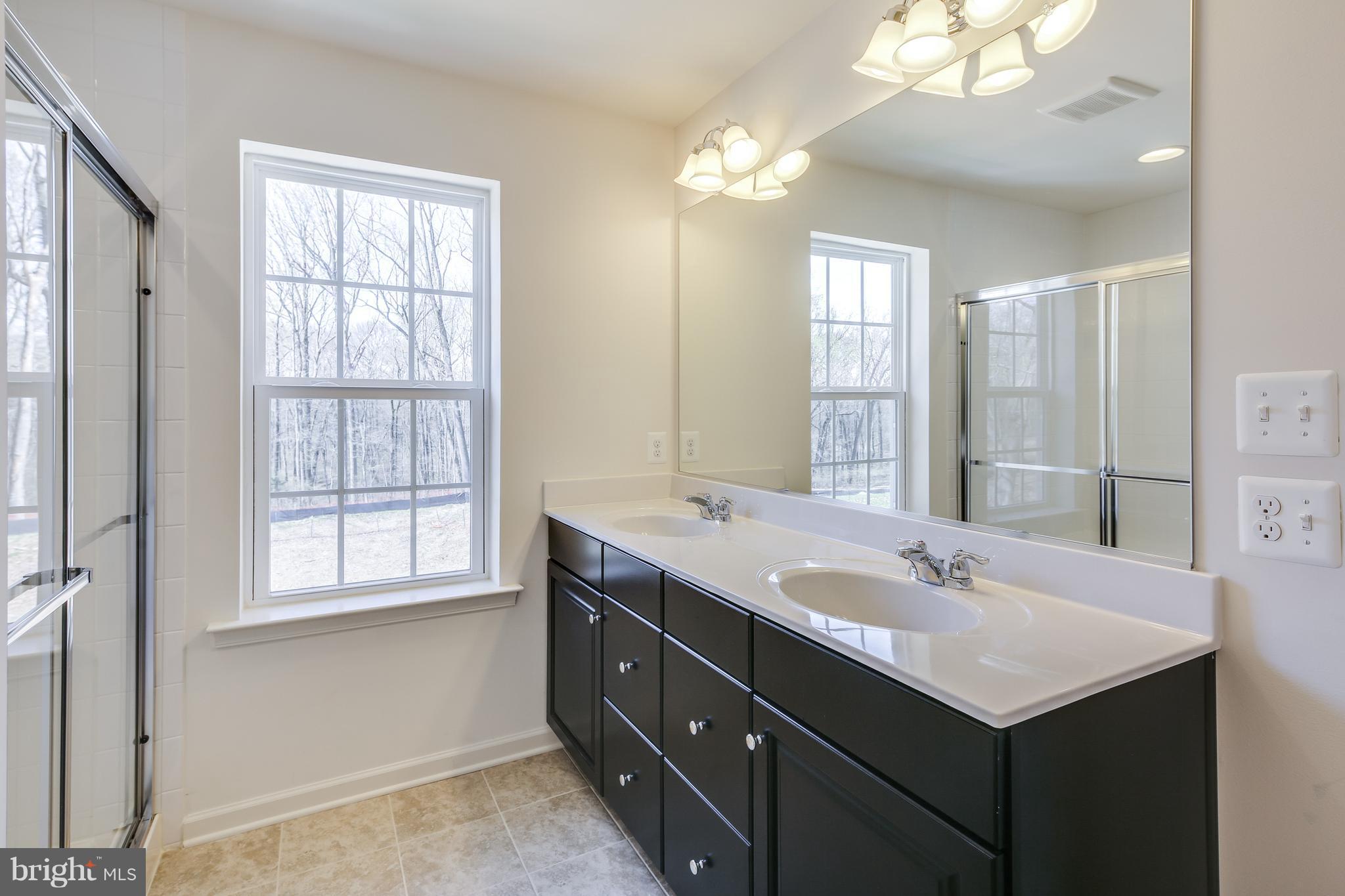 904 Morgan Run Road Baltimore, MD 21220 - Photo 18 of 23 a bathroom with a sink double vanity and a mirror